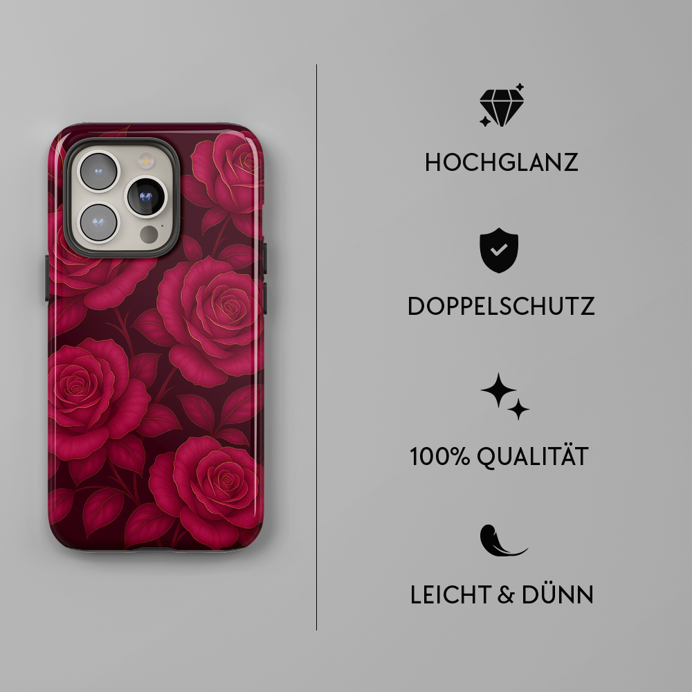 "Velvet Rose" - iPhone Handyhülle