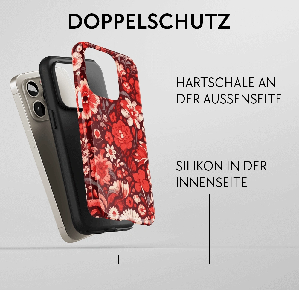 "Harmony Red" - iPhone Handyhülle