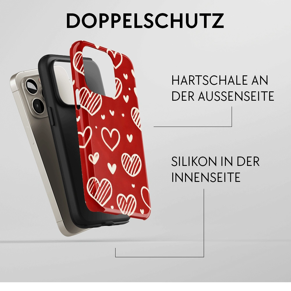 "Heart Parade" - iPhone Handyhülle