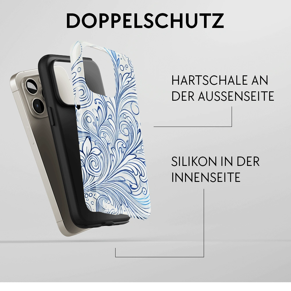 "Azure Whirlwind" - iPhone Handyhülle