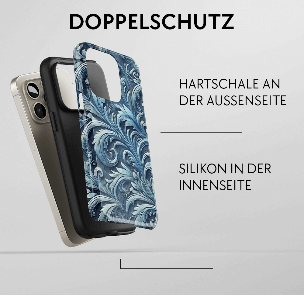 "Majestic Blue" - iPhone Handyhülle
