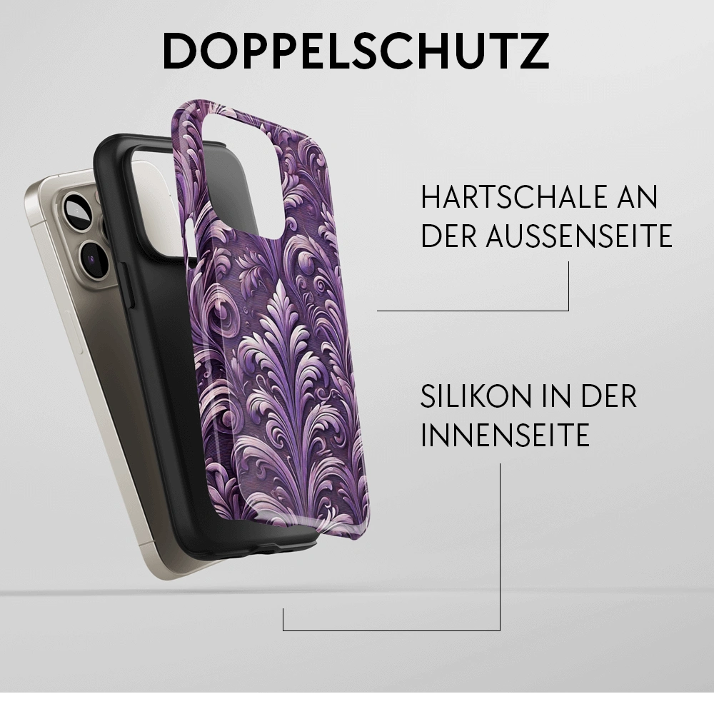 "Majestic Purple" - iPhone Handyhülle