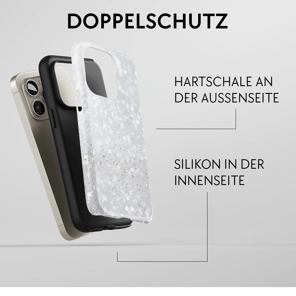 "Sparkling Silver" - iPhone Handyhülle