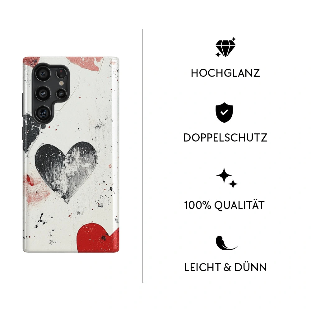 "Abstract Love" - Samsung Handyhülle
