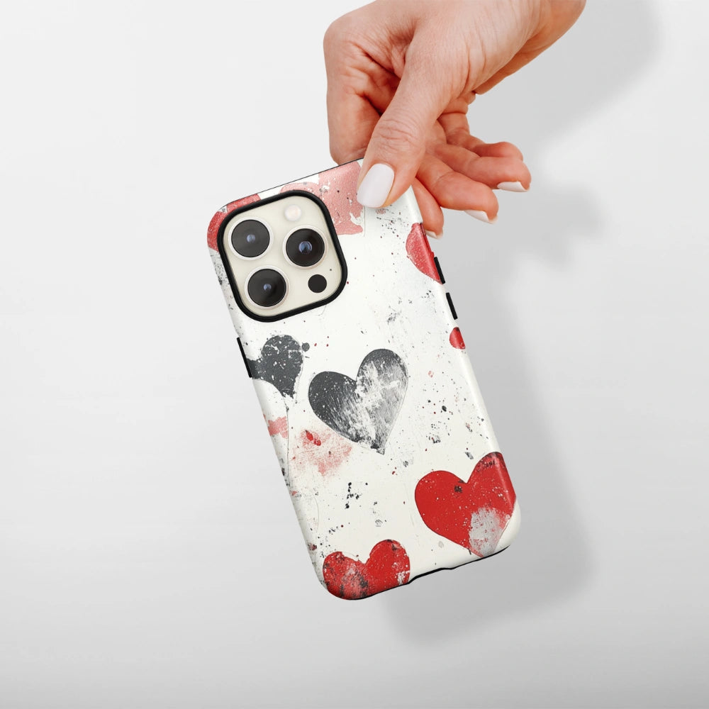 "Abstract Love" - iPhone Handyhülle