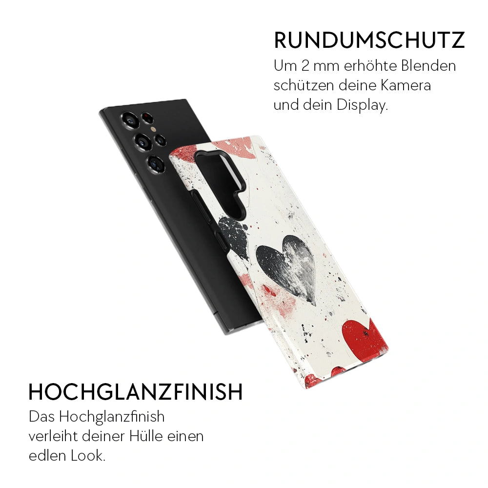 "Abstract Love" - Samsung Handyhülle