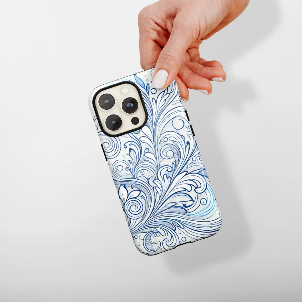 "Azure Whirlwind" - iPhone Handyhülle