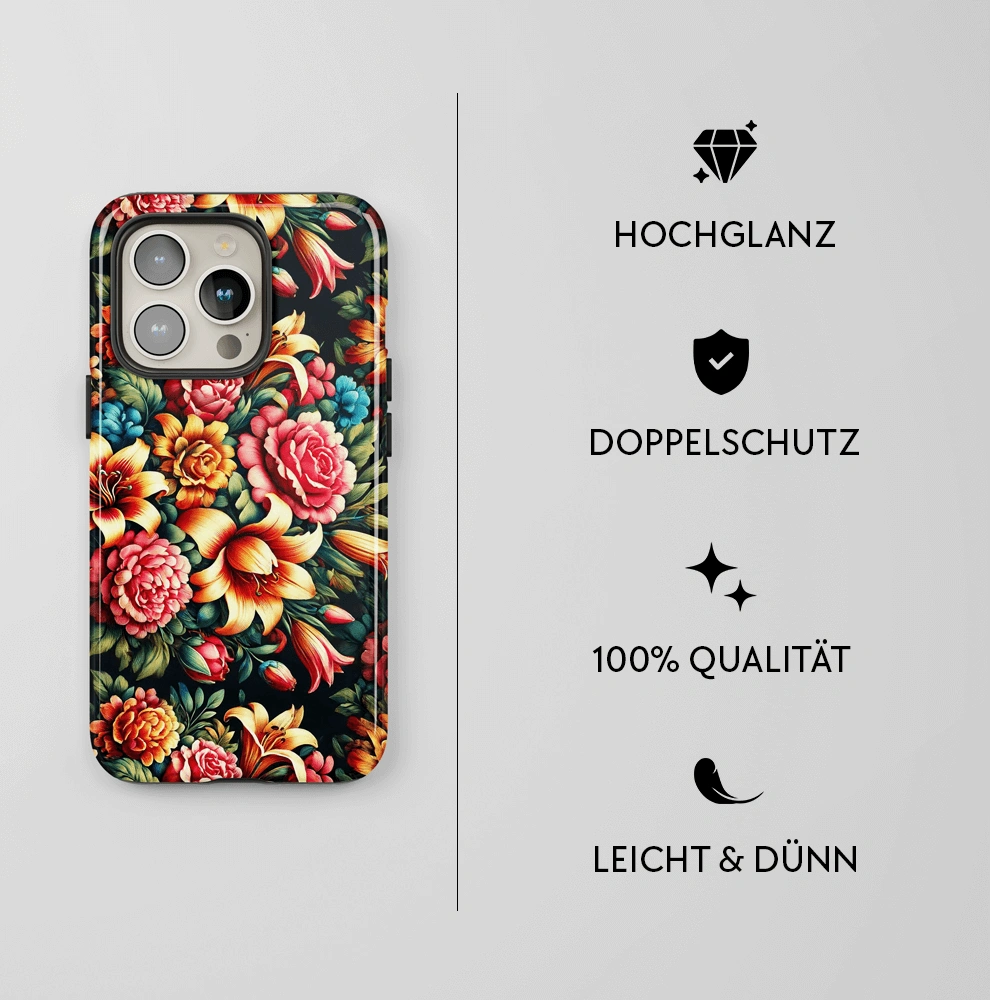 "Flowerful" - iPhone Handyhülle