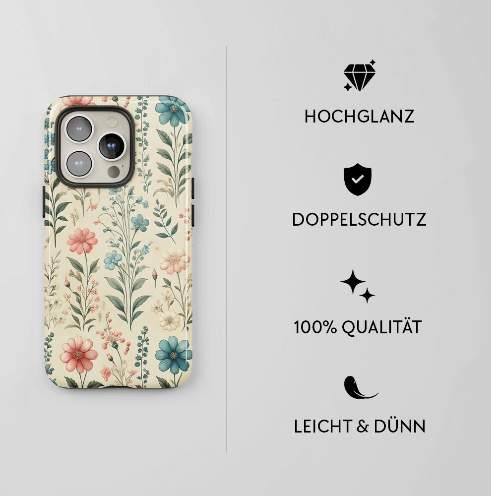 "Flowers" - iPhone Handyhülle