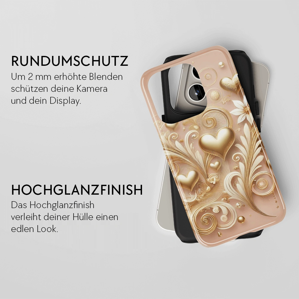 "Golden Romance" - iPhone Handyhülle
