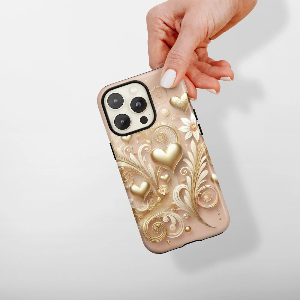 "Golden Romance" - iPhone Handyhülle