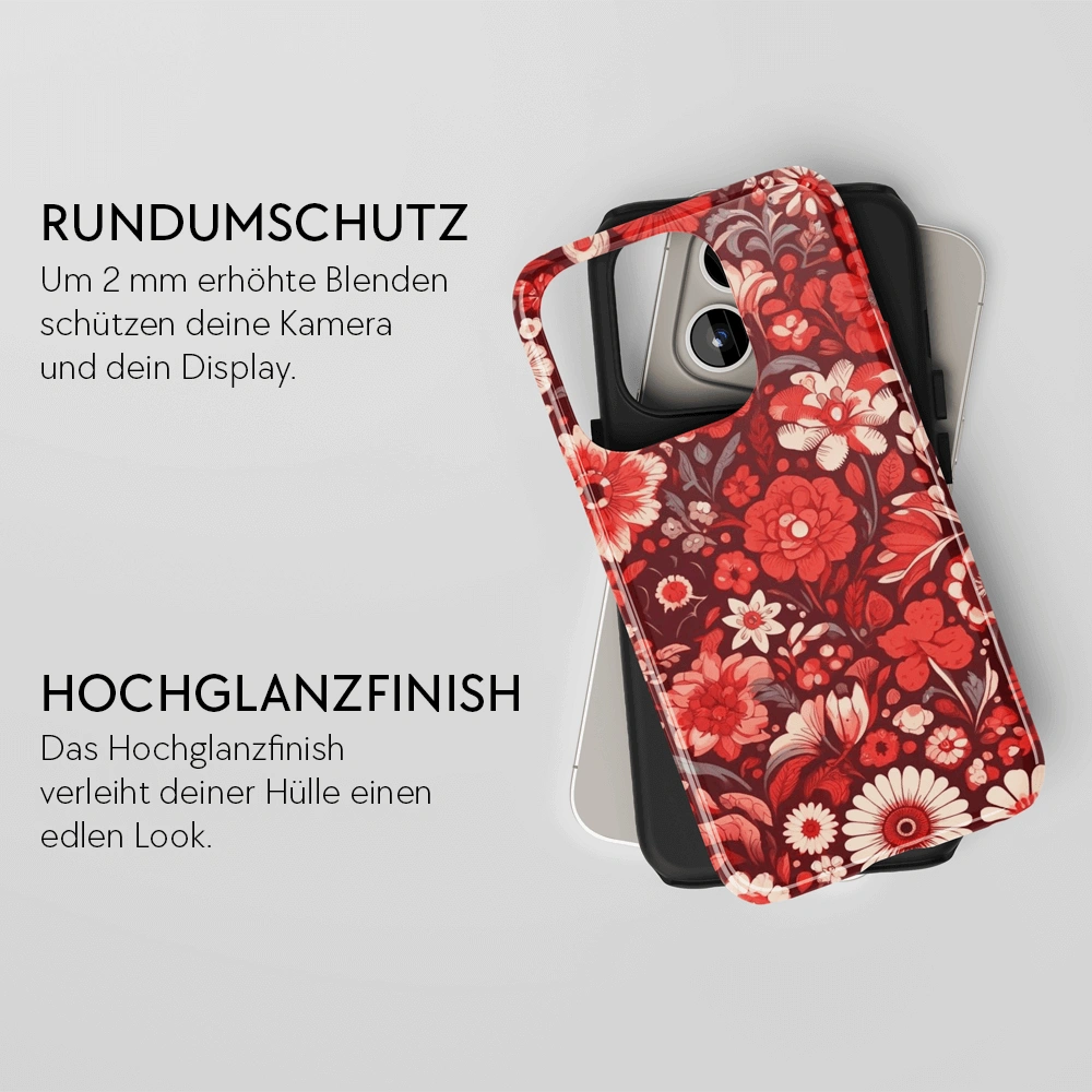 "Harmony Red" - iPhone Handyhülle