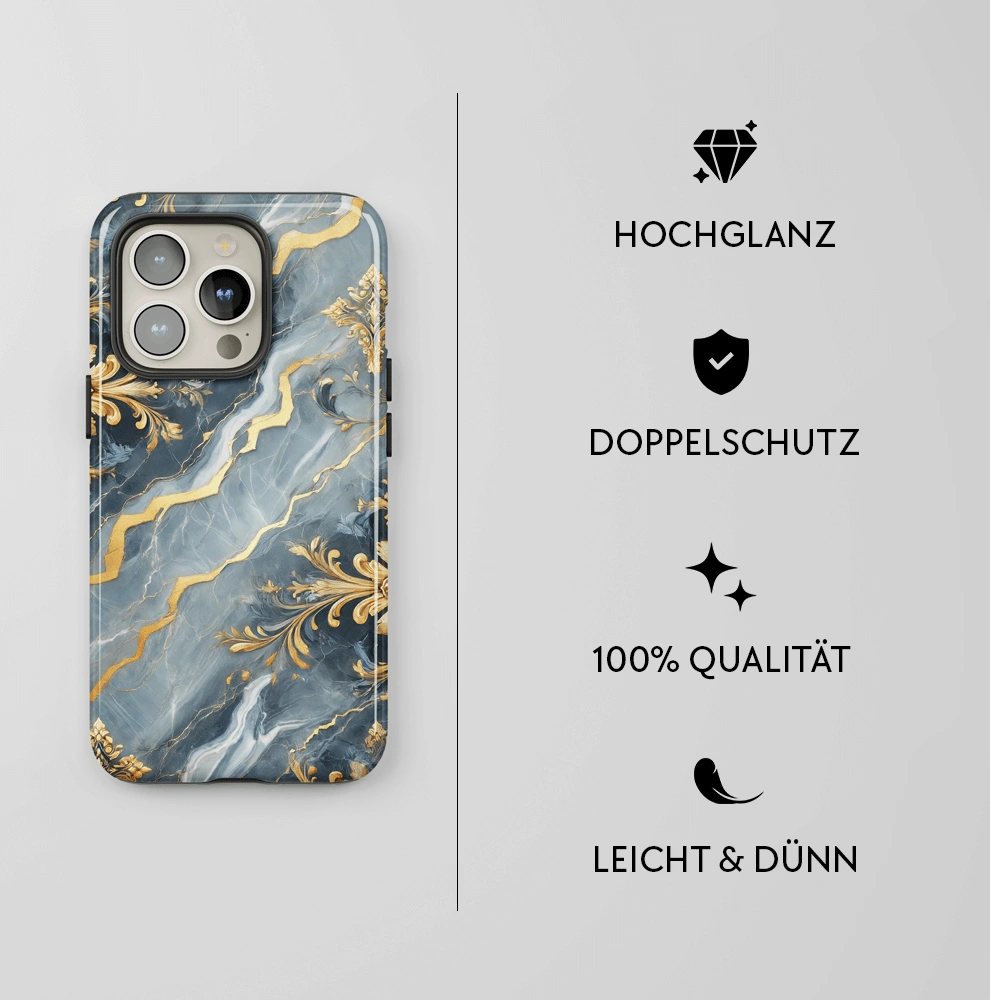 "Imperial Blue" - iPhone Handyhülle
