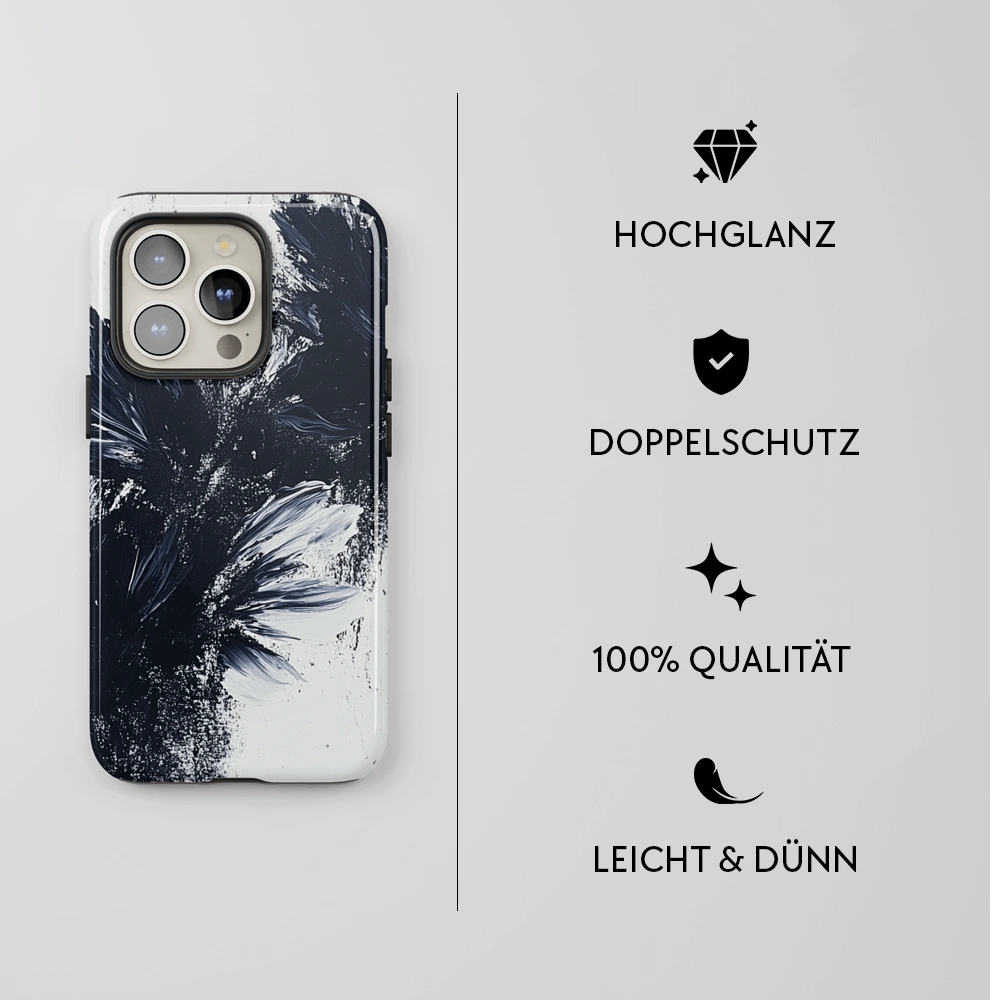 "Ink Blossom" - iPhone Handyhülle