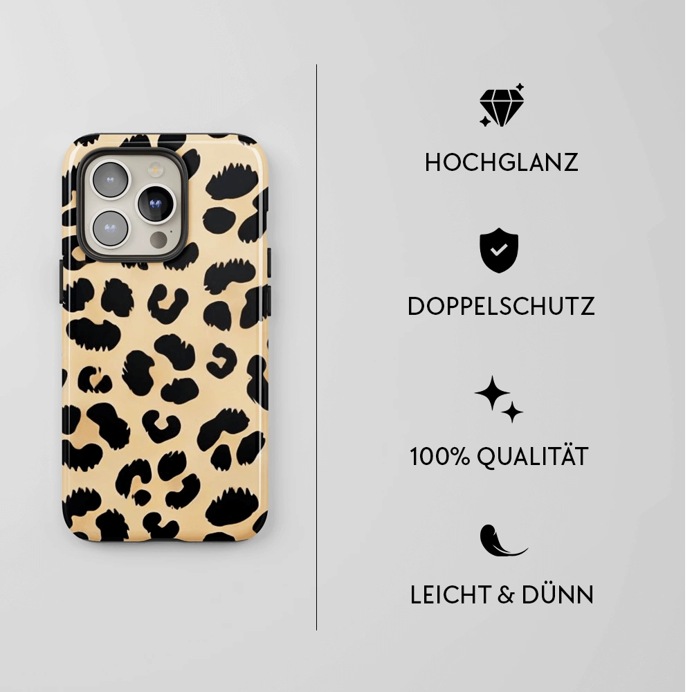 "Leopard" - iPhone Handyhülle