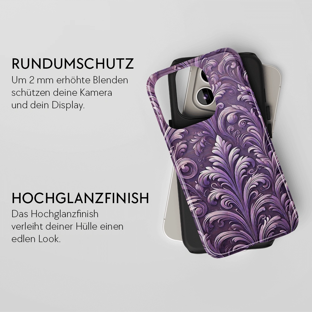 "Majestic Purple" - iPhone Handyhülle