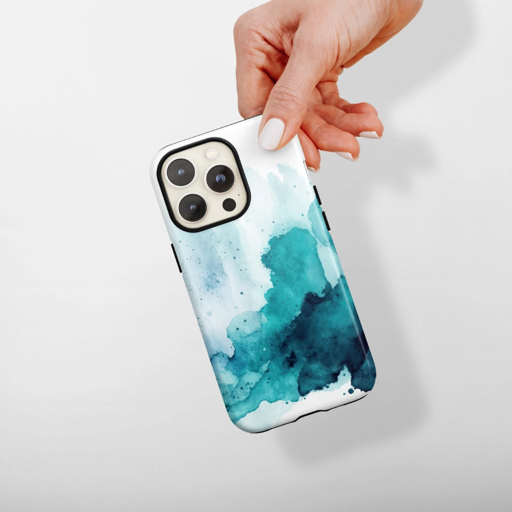"Ocean Blue" - iPhone Handyhülle
