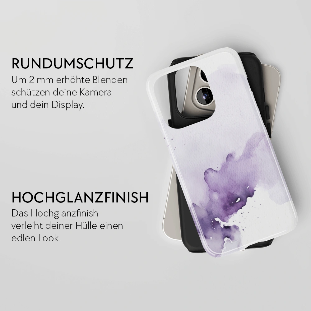 "Ocean Purple" - iPhone Handyhülle