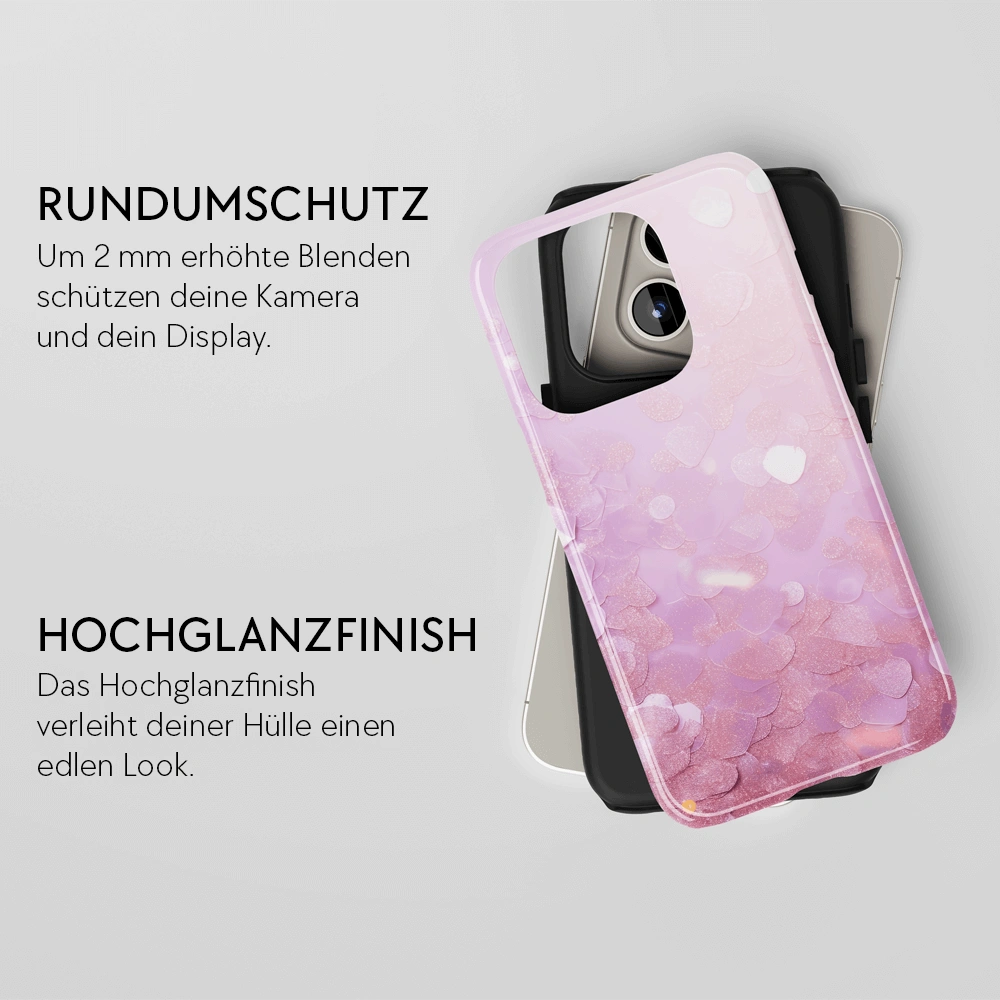 "Sparkling Pink" - iPhone Handyhülle