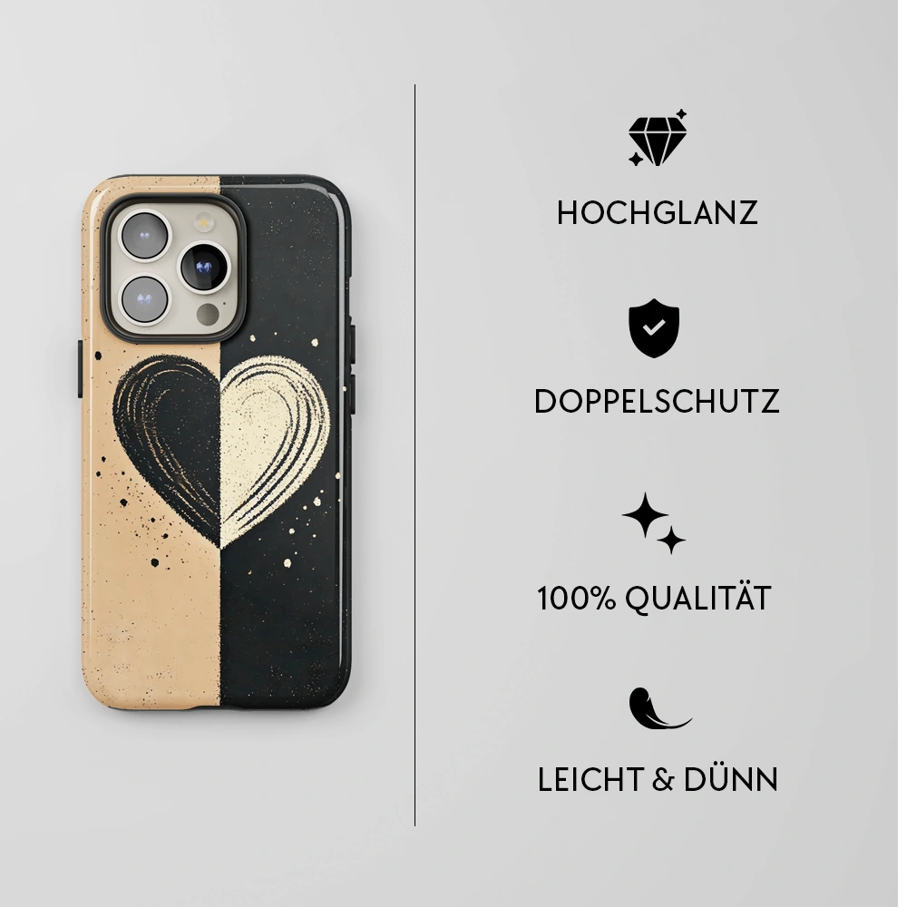 "Yin Yang Love" - iPhone Handyhülle